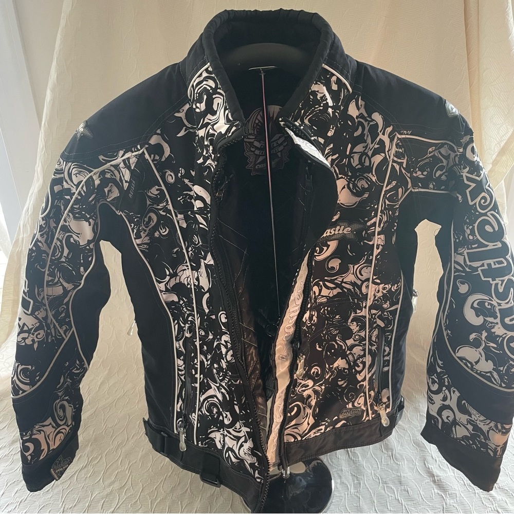 Castle X Racewear Snowmobile Jacket Women Med GUC